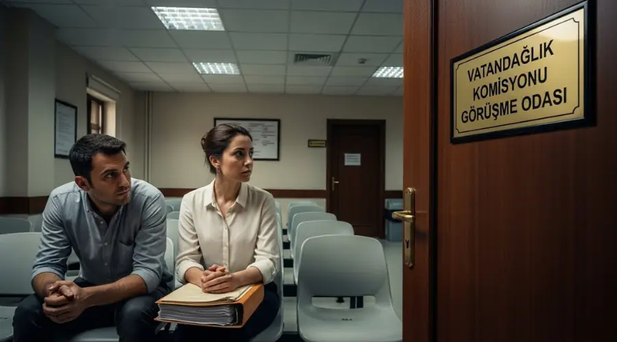 مصاحبه زوجین در کمیسیون شهروندی ترکیه