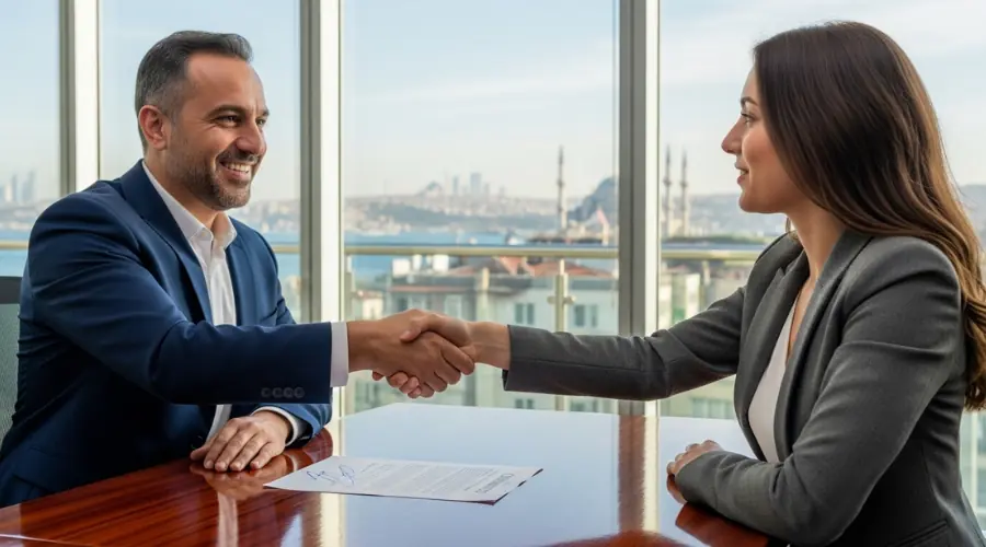 قرارداد کاری بین کارفرما و نیروی خارجی در ترکیه