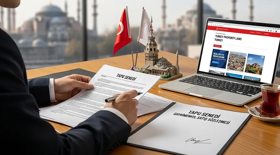 راهنمای جامع قوانین خرید ملک در ترکیه