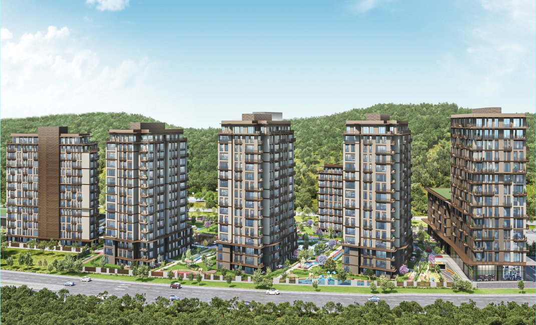 خرید آپارتمان با منظره جنگل بلگراد استانبول