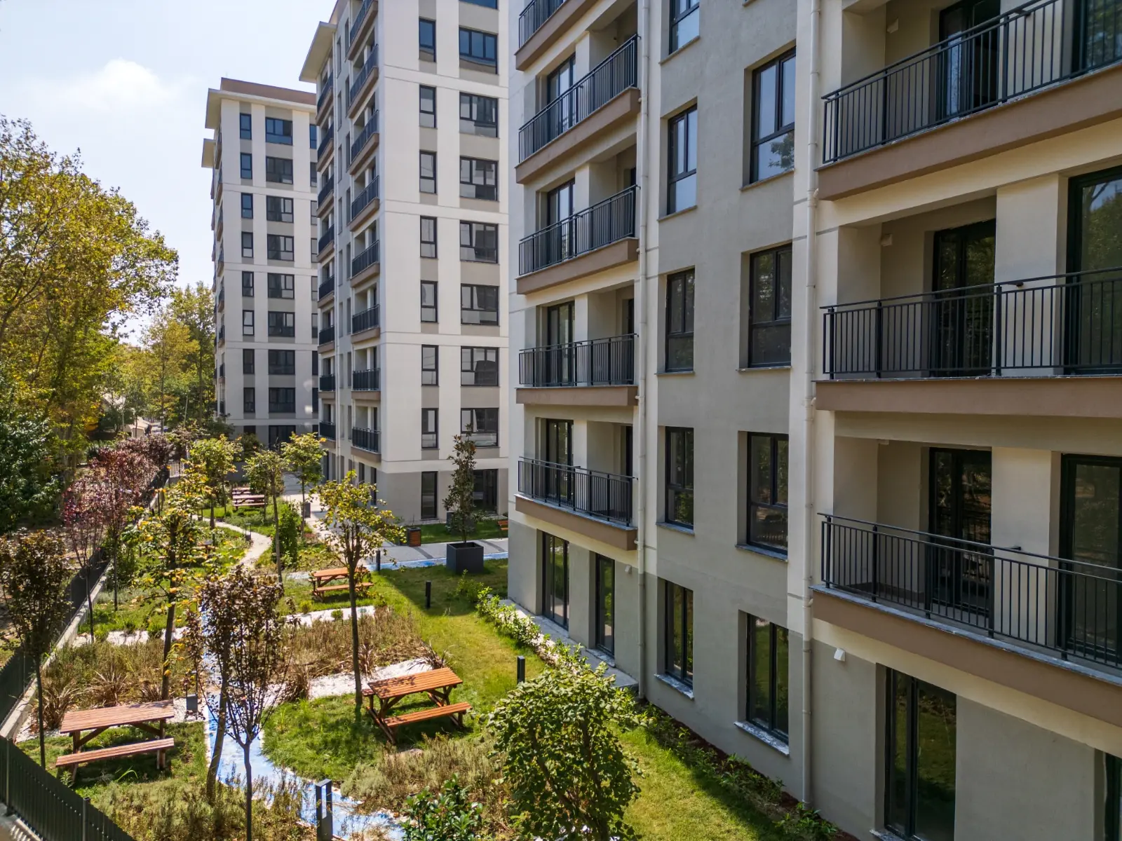 آپارتمان‌‌های لوکس برای فروش در بیلیکدوزو استانبول