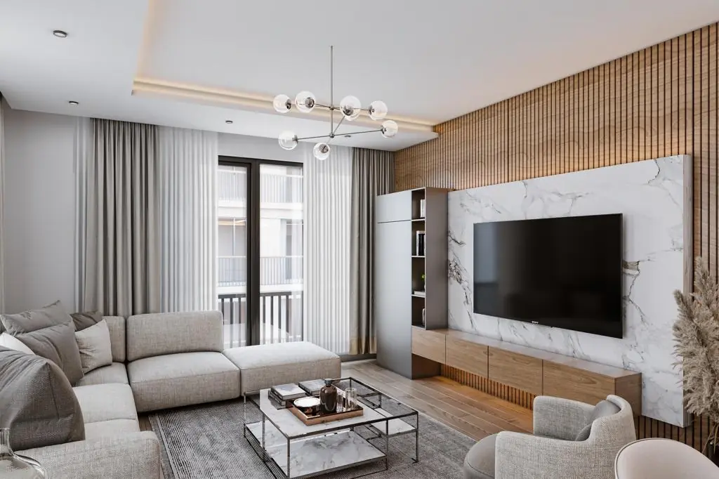 آپارتمان‌‌های لوکس برای فروش در بیلیکدوزو استانبول