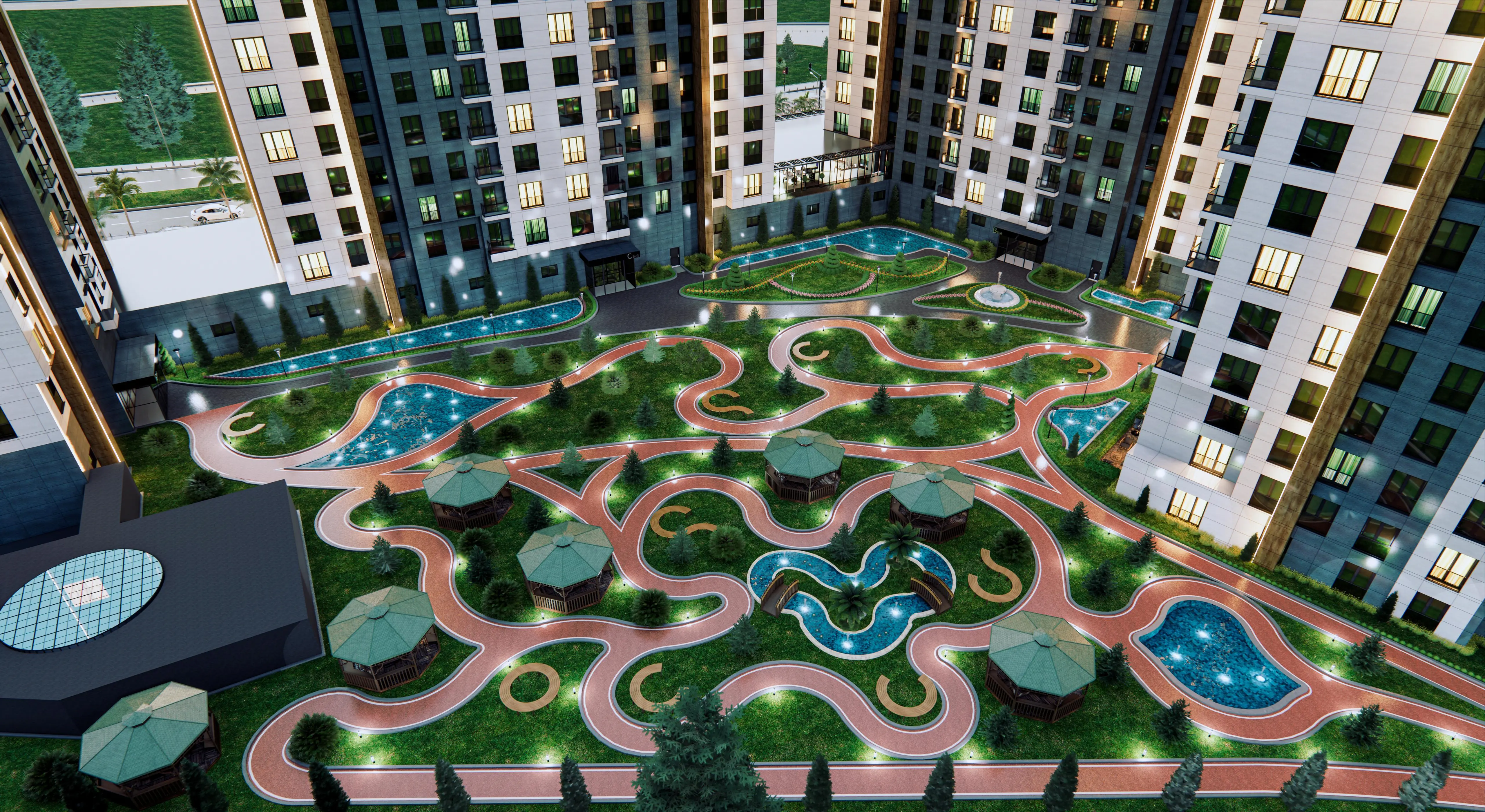  فروش آپارتمان 2 تا 5 خوابه در ایوب سلطان استانبول