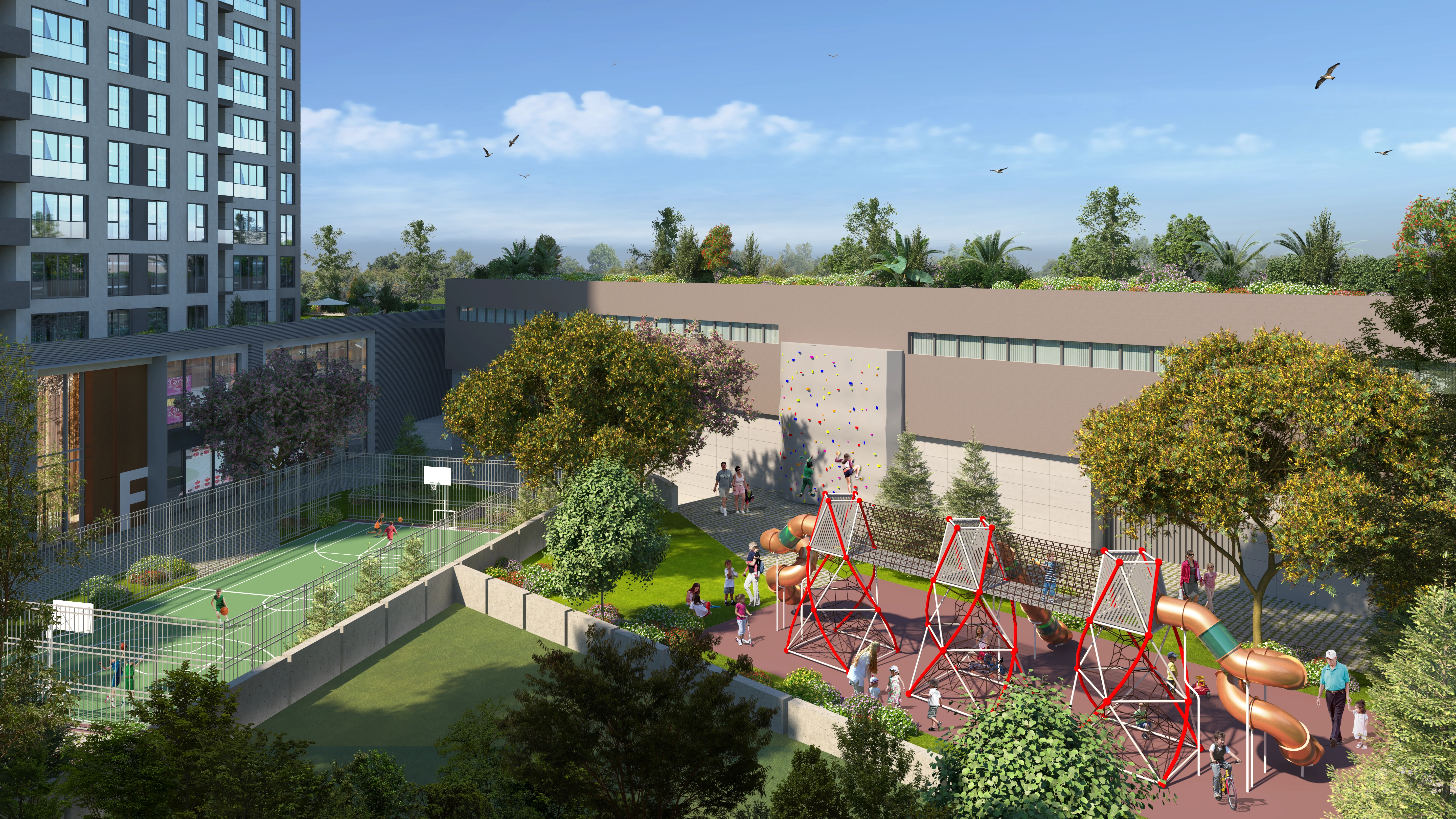 واحدهای مسکونی مدرن در توپکاپی استانبول