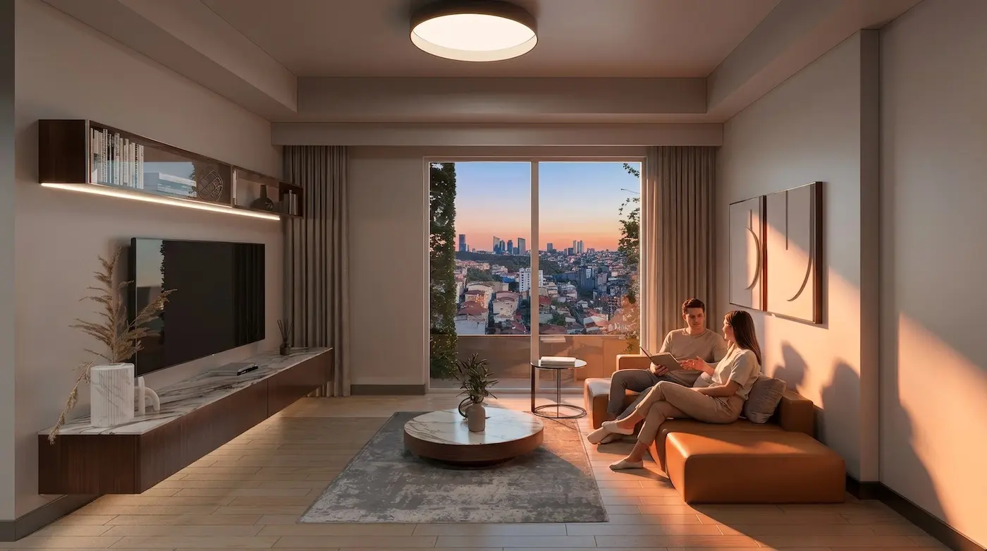 خرید آپارتمان در مجتمعی با معماری خاص در کاییت هانه، استانبول