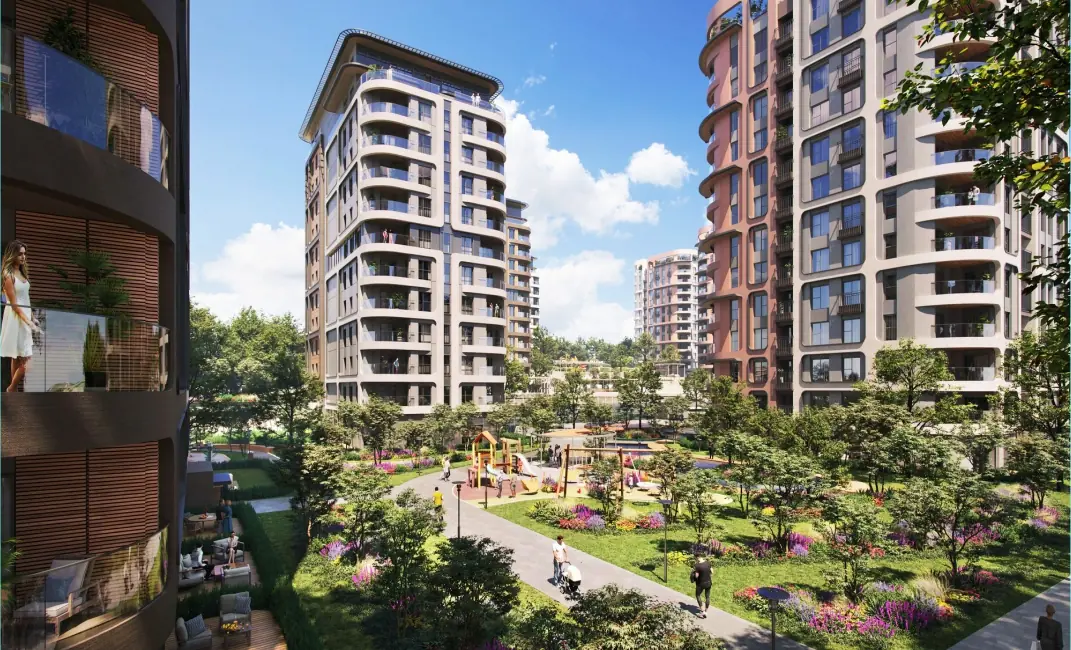 مجتمع مسکونی ممتاز در قلب منطقه Eyüpsultan