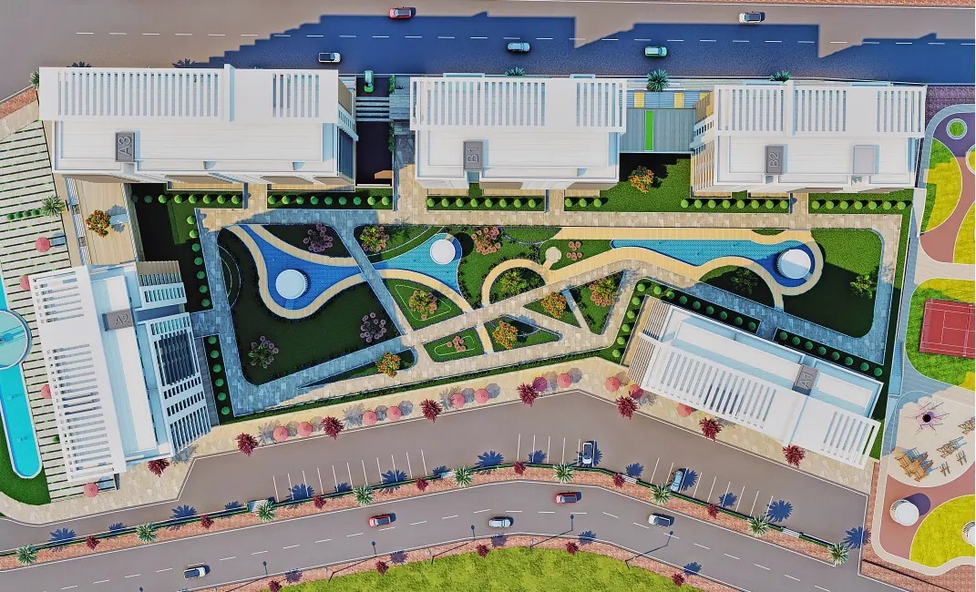 مجتمع مسکونی در بیلیکدوزو استانبول