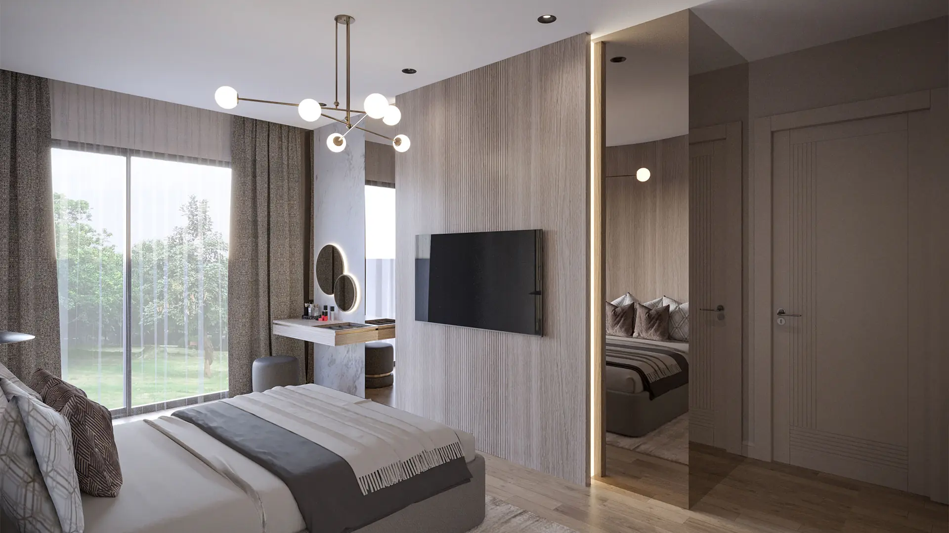 Beylikdüzü, İstanbul'da modern konut kompleksi