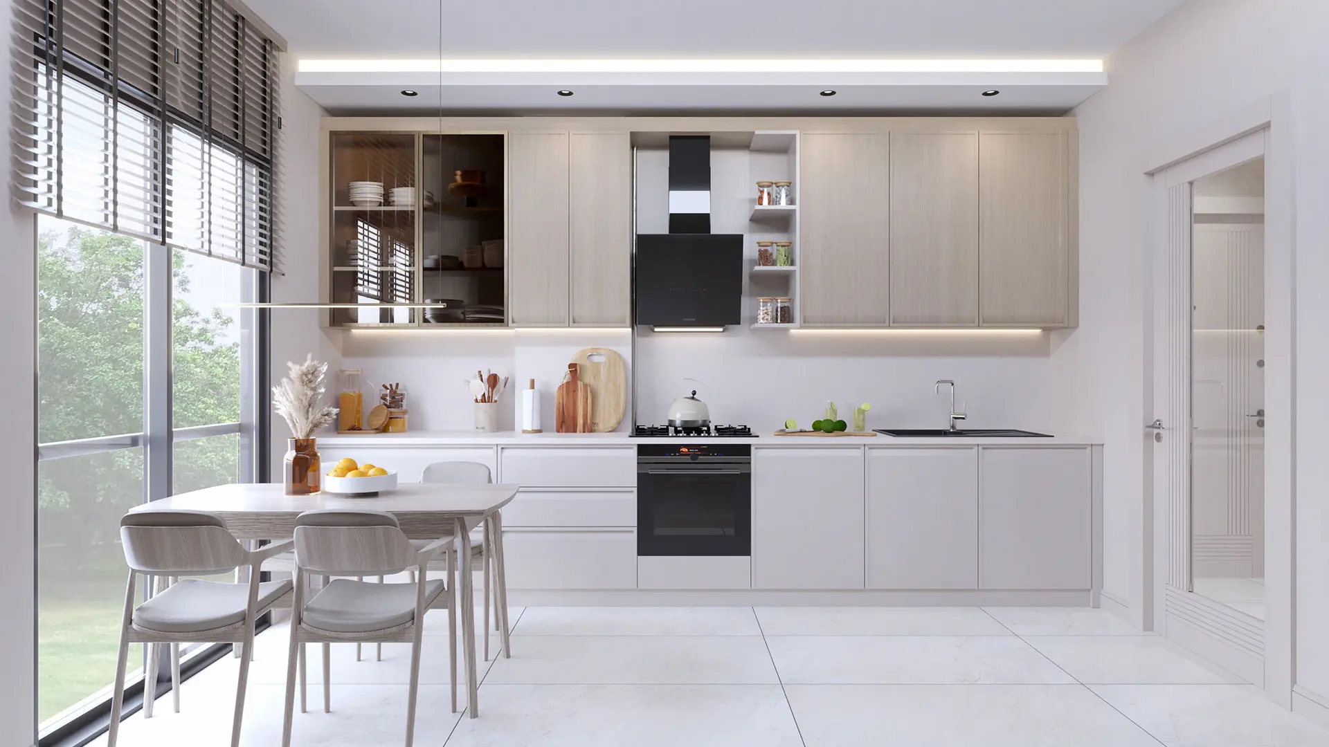 Beylikdüzü, İstanbul'da modern konut kompleksi