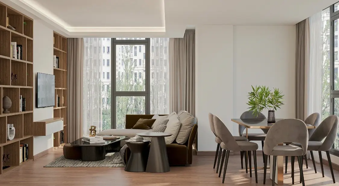 خرید آپارتمان 2 و 3 خوابه در کوچوک چکمجه استانبول