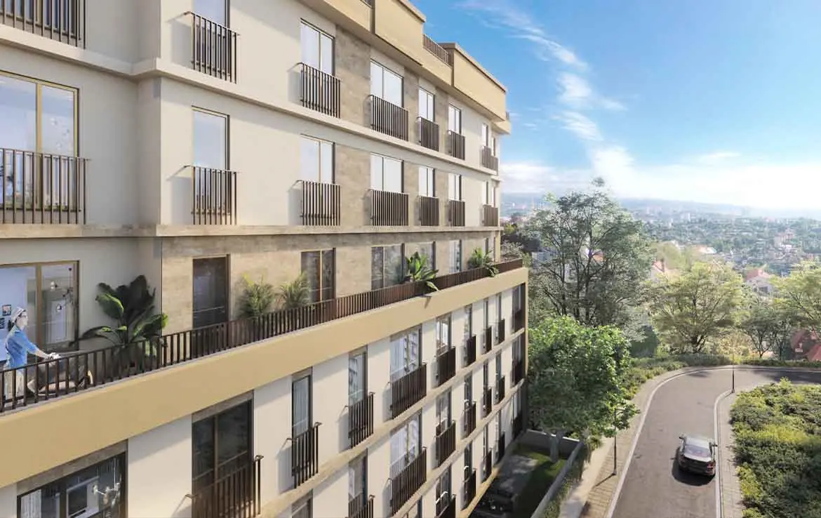 فروش واحدهای نورگیر در قلب منطقه ایوب سلطان استانبول