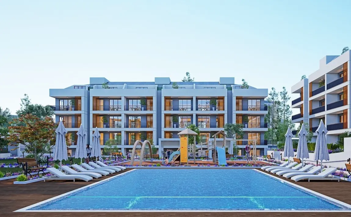 زندگی به سبک ویلایی در آپارتمان‌های سرسبز و کم‌ واحد بویوک‌ چکمجه، استانبول