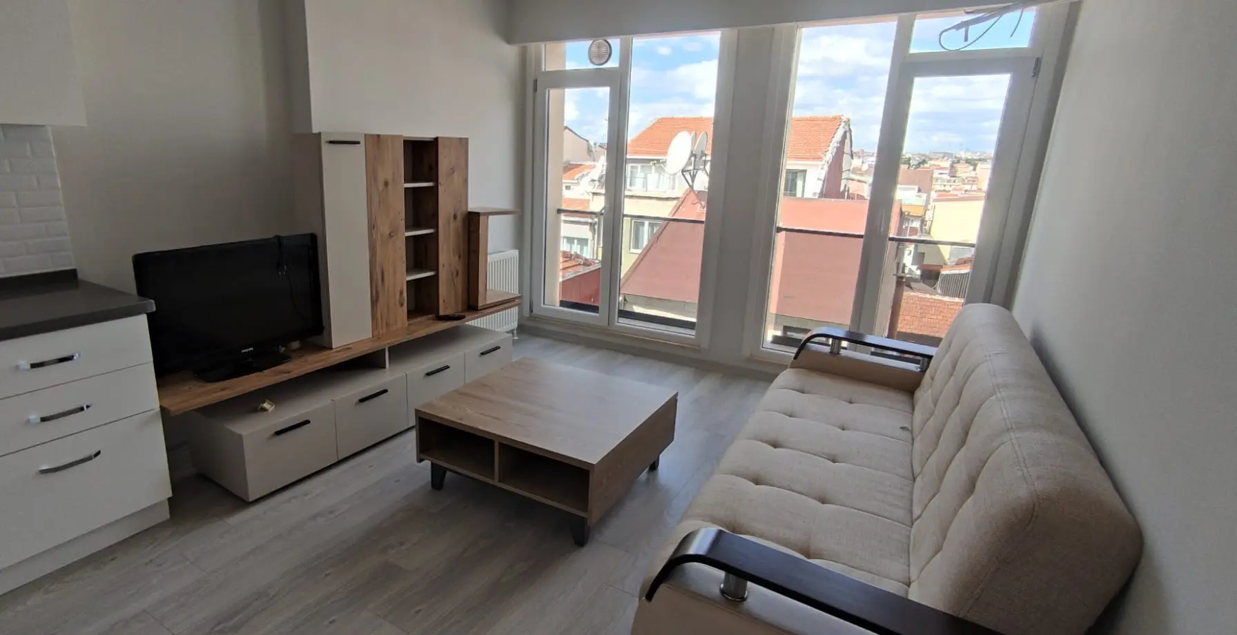 خرید ملک با پتانسیل اجاره دلاری در محله کورتولوش شیشلی، استانبول