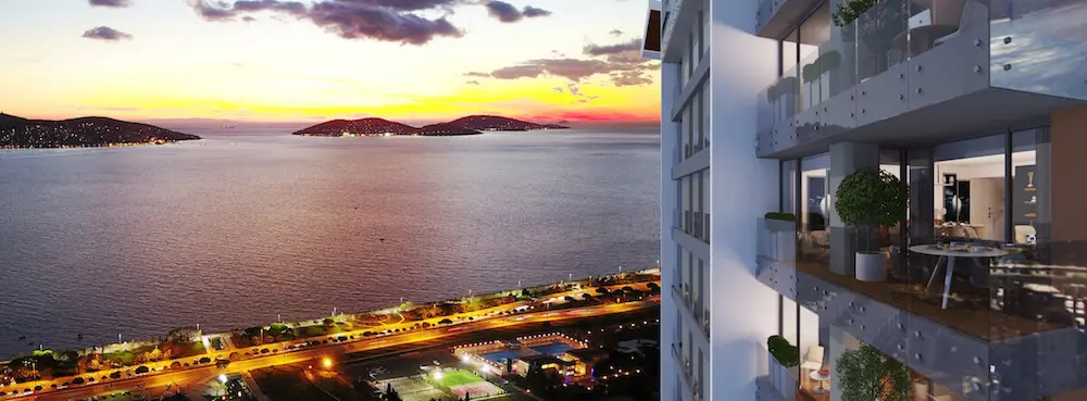 خرید خانه در مجتمعی با استخر و فضای سبز در کارتال استانبول