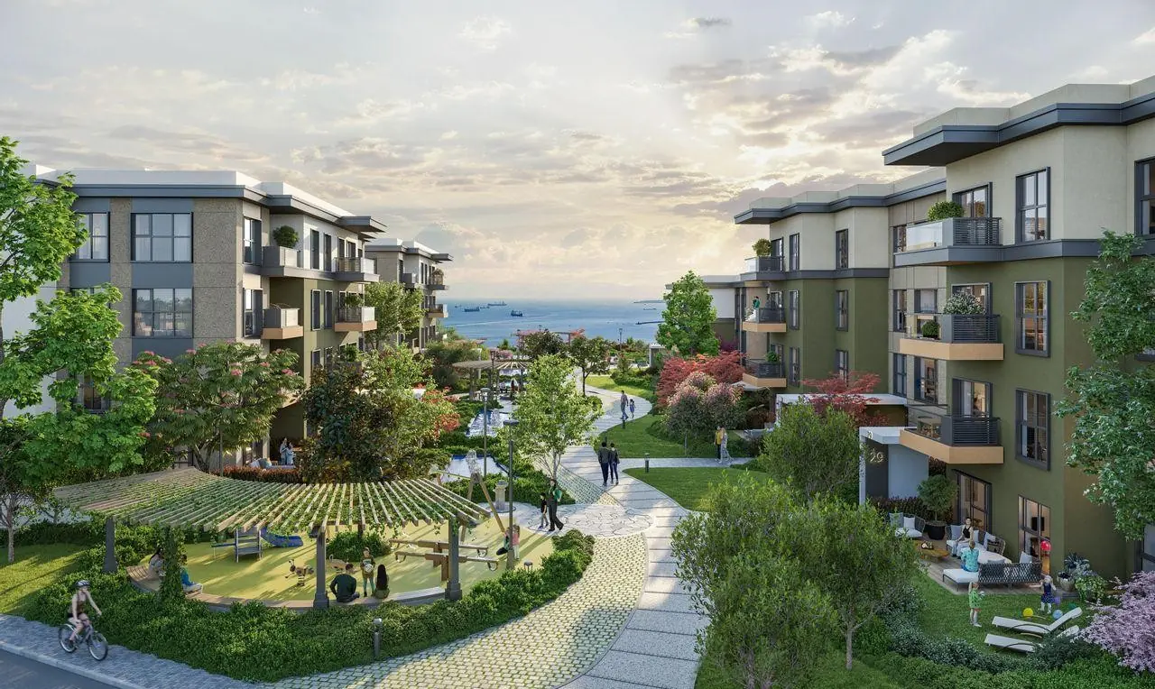 فروش واحدهای ویلایی با دسترسی عالی در پندیک استانبول