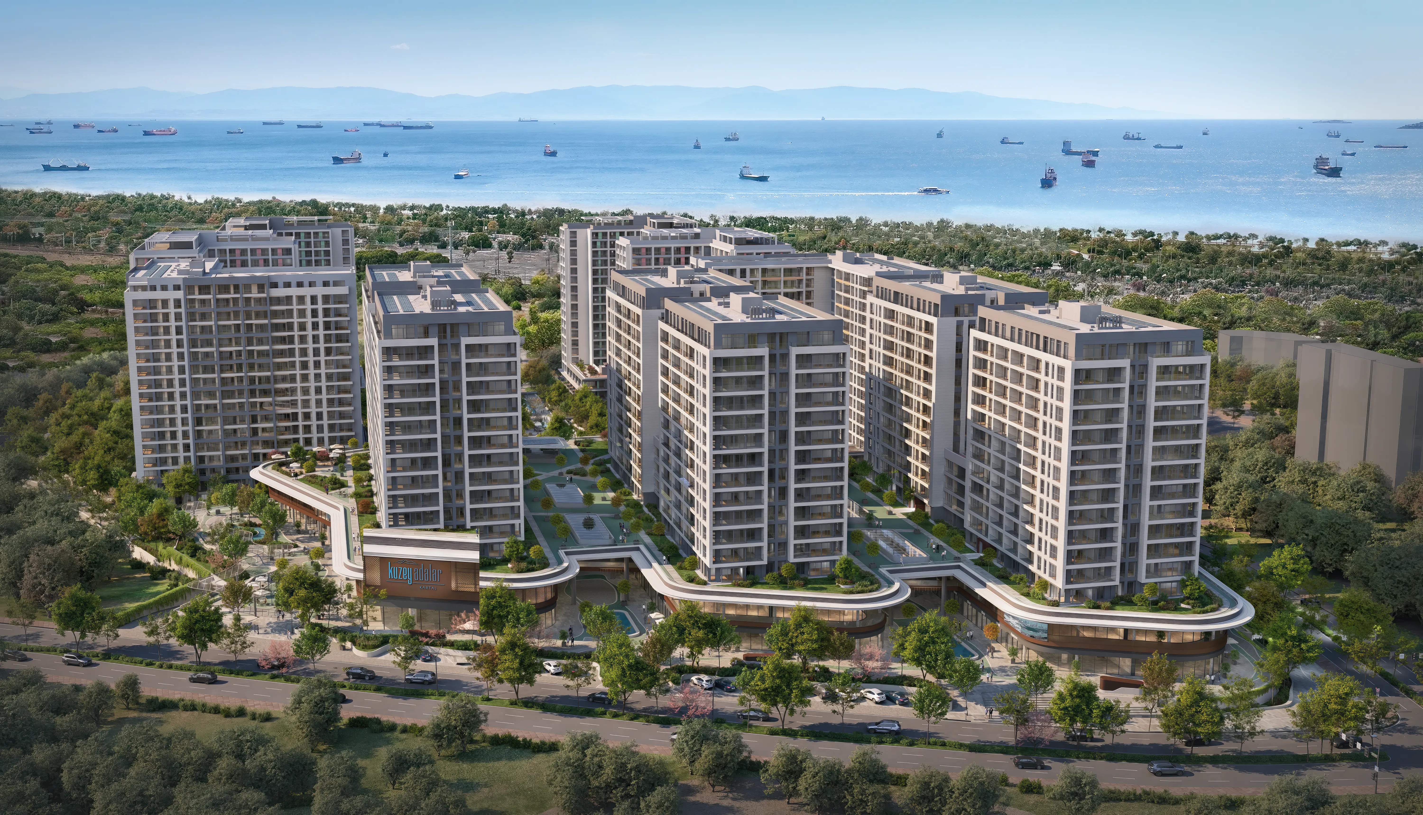İstanbul Kartal’da denize sıfır satılık daireler