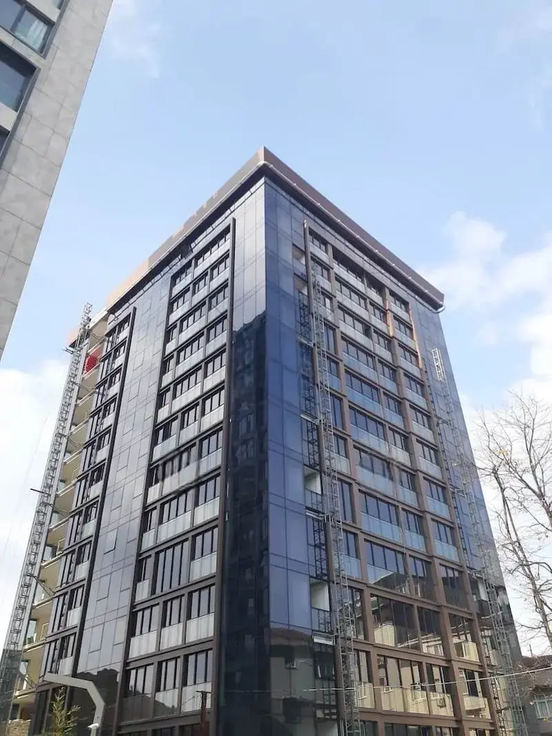 مجتمع لوکس با نگهبانی 24 ساعته و امنیت کامل در محله لونت استانبول