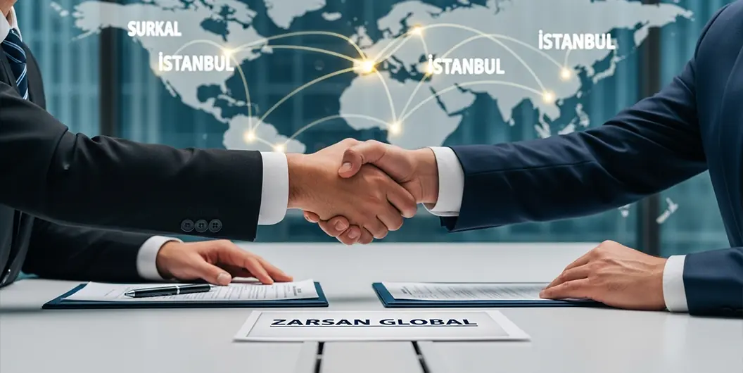 Zarsan Global'e resmi temsilcilik verilmesi.
